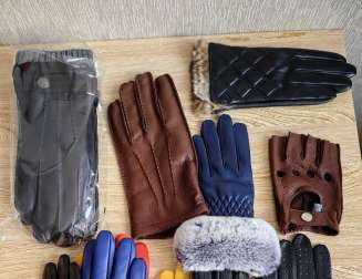 High end deer skin gloves