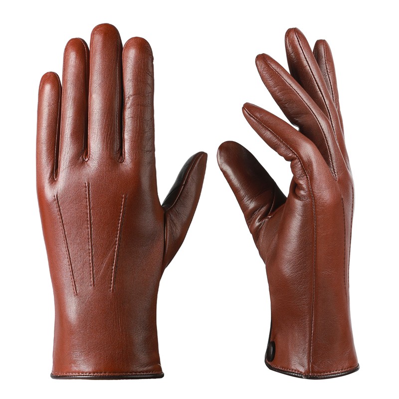 Aniline sheepskin gloves for men have passed the European standard test, NAN200