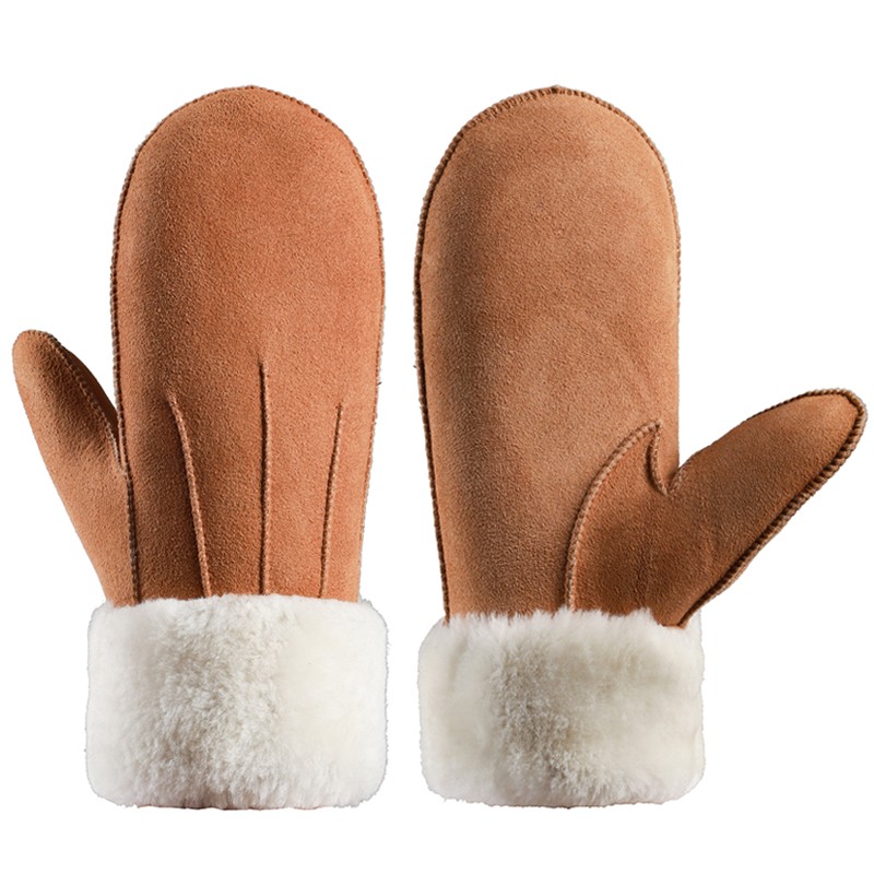 Australian Beautiful Slave Sheep Fur Integrated Gloves OEM ODM OBM JDM CMT YT13