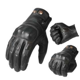 Motorcycle gloves, anti fall protection, soft goat leather gloves NAN206