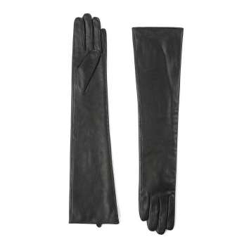 Extended and extra long sheepskin gloves CK01