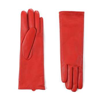 Medium to long 32cm sheepskin gloves for women CK03