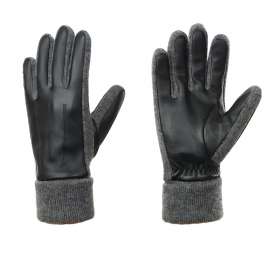 Sheepskin gloves, soft and comfortable, with extended wrist design, model NAN246