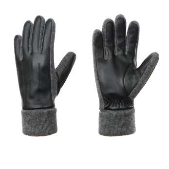 Sheepskin gloves, soft and comfortable, with extended wrist design, model NAN246